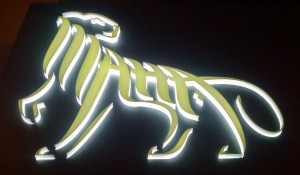 The Maha sign outside