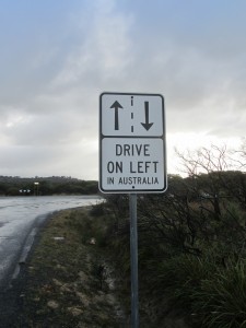 Drive on Left in Australia